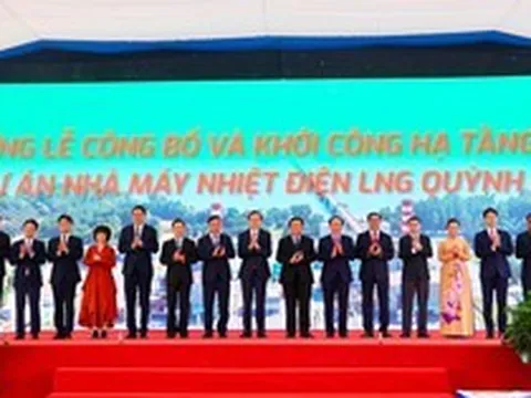Chính thức khởi công nhà máy điện gần 60.000 tỷ đồng, quy mô lớn nhất Bắc Trung Bộ do liên danh PV Power, NASU và đại gia Hàn Quốc đầu tư