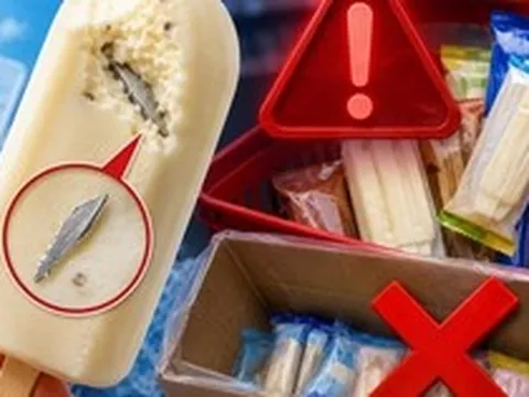 KHẨN CẤP: 1 loại KEM giải nhiệt mùa hè bị thu hồi vì nguy cơ lẫn mảnh kim loại