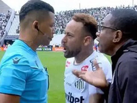 Clip Neymar nổi cơn thịnh nộ vì sai lầm khó tin của trọng tài