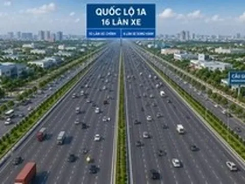 Hà Nội khởi công mở rộng quốc lộ 1A đoạn Vành đai 1 - Cầu Giẽ lên 16 làn xe