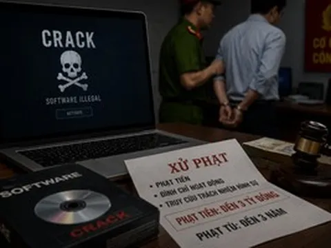 Doanh nghiệp xài phần mềm thông qua các phiên bản bẻ khóa có thể bị phạt tù, phạt tiền 3 tỉ đồng