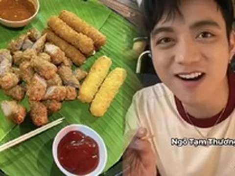Quán nem chua rán không tẩm bột, nằm tít trong ngõ nhỏ khiến sao nam hạng A tự nguyện PR miễn phí