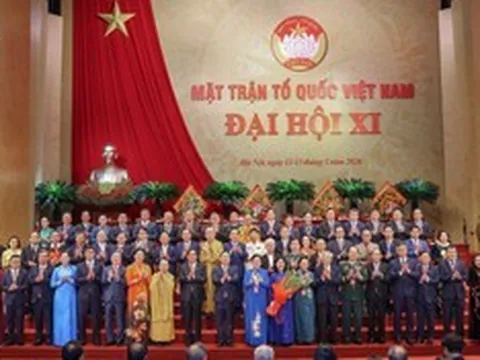 Danh sách 70 vị Ủy viên Đoàn Chủ tịch Ủy ban Trung ương MTTQ Việt Nam khóa XI