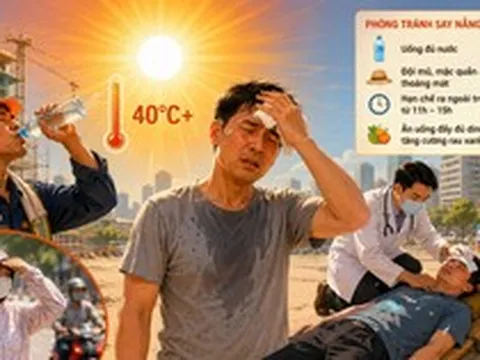 Nắng nóng như đổ lửa kéo dài, bác sĩ cảnh báo nguy cơ sốc nhiệt, tổn thương não