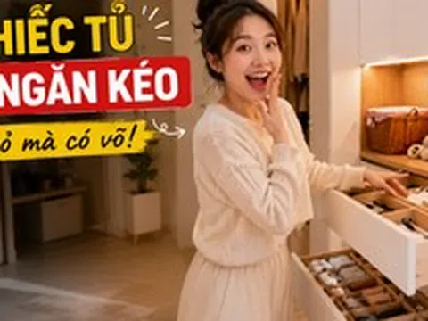 Chồng tôi nhất quyết lắp thêm ngăn kéo vào 6 chiếc tủ này, sau 6 tháng sử dụng, chúng hữu ích đến nỗi tôi muốn khóc vì sung sướng