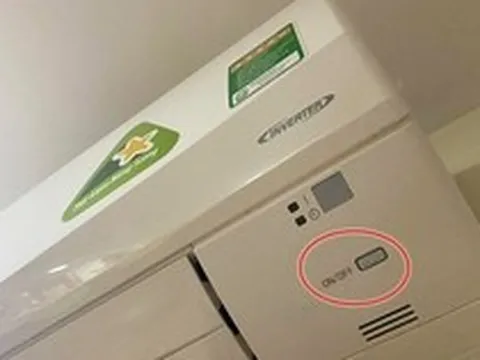 1 nút ẩn giúp bật điều hòa không cần dùng điều khiển