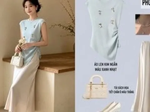 Mùa hè năm nay, hội mặc đẹp đều đang mê kiểu chân váy trắng mềm rũ này