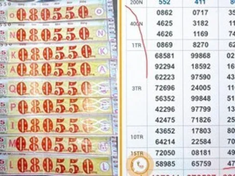 Xổ số miền Nam: 3 giải độc đắc lộ diện vào chiều 1-6