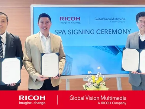 Ricoh Châu Á Thái Bình Dương mua lại Global Vision Multimedia, thúc đẩy chiến lược cung cấp dịch vụ nơi làm việc trên toàn cầu của Ricoh.