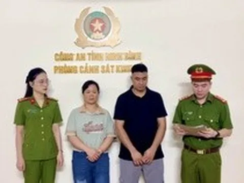 Thi hành lệnh cấm đi khỏi nơi cư trú đối với 2 người làm bánh đúc Phạm Thị Thu và Dương Mạnh Hiển