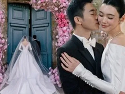 Đẳng cấp đám cưới hào môn: Tổ chức tại lâu đài Pháp nghìn năm tuổi, cô dâu diện váy Dior đặc chế 600 giờ, đeo kim cương triệu đô