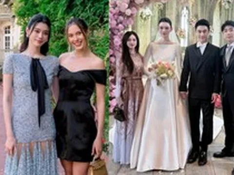 Hôn lễ xa hoa của thiếu gia và nàng "Lọ Lem": Con nhà tỷ phú, ngôi sao thể thao đồng loạt đổ bộ