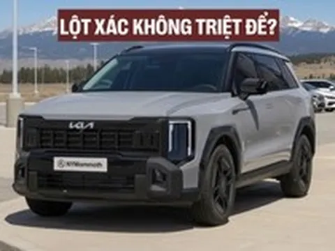 Kia Sorento mới tiếp tục lộ ảnh chạy thử: Nội ngoại thất dự kiến 'lột xác' song có một điểm 'quay xe' dễ khiến nhiều người thất vọng