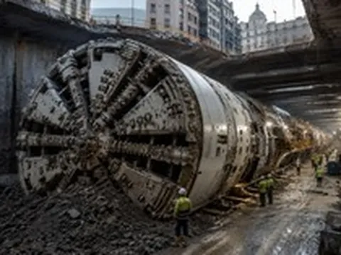 Phát hiện một cỗ máy dài gần 100m âm thầm 'nuốt chửng' đất đá dưới lòng đất suốt 2 tháng: Tạo ra thứ thay đổi cách di chuyển của 7 triệu người