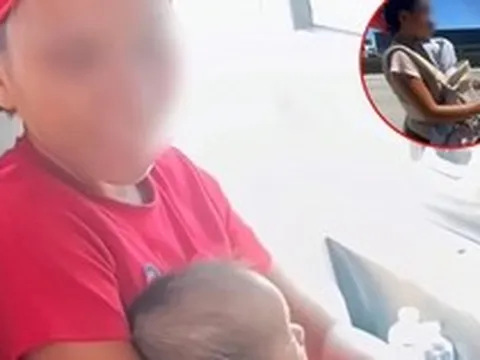 Diễn biến mới nhất vụ người mẹ dắt 2 con nhỏ đi bộ giữa trời 40 độ: Đã lên taxi