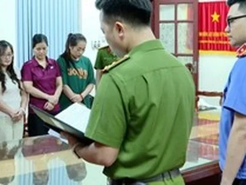 Ra lệnh bắt tạm giam Hoàng Thu Hà, Dương Thị Hồng Nhung - nữ nhân viên khu di tích Tam Thanh
