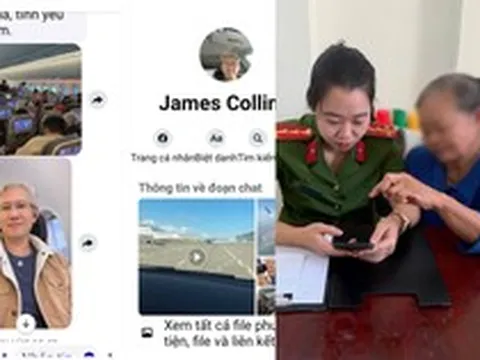 Bạn trai ngoại quốc "James Collins" nhờ chuyển 20 triệu đồng để "giải quyết vụ việc", người phụ nữ lập tức trình báo công an