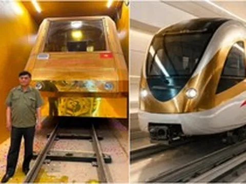 Việt Nam có lẽ là nước duy nhất có tàu điện dát vàng như của đại gia Đường "bia": Thế giới tìm "mỏi mắt" không thấy