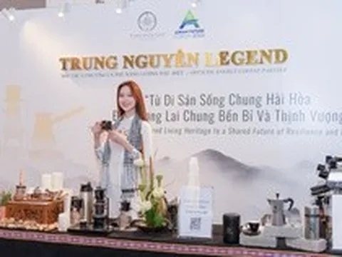 Trung Nguyên Legend tiếp tục lan tỏa văn hóa ngoại giao cà phê trên toàn cầu