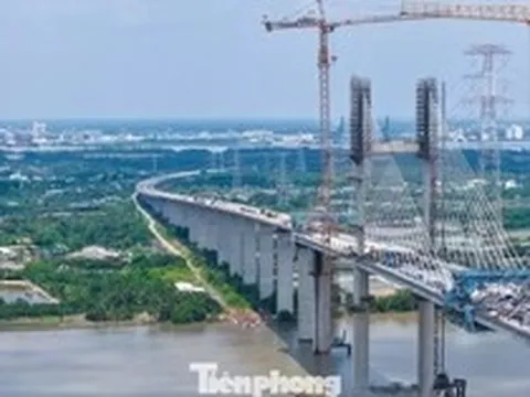 Cầu nghìn tỷ, có tĩnh không cao nhất Việt Nam sắp về đích