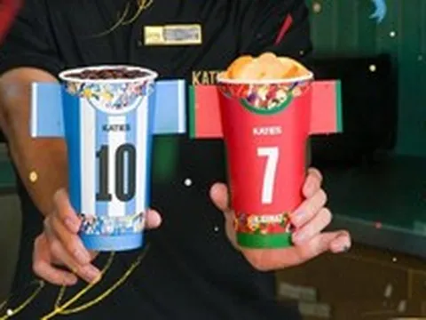 Dân mạng nô nức săn ly “áo thi đấu” mùa World Cup của Katinat: Uống nước cũng phải “trúng team”