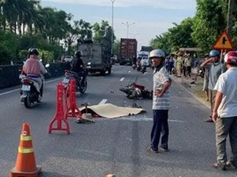 Tai nạn trên Quốc lộ 1 ở Đà Nẵng, người đi xe đạp chết thương tâm