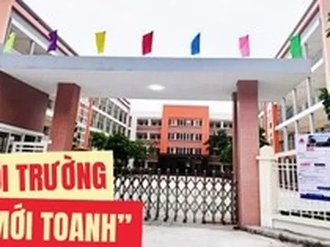Hà Nội vừa có thêm 1 trường THCS công lập mới toanh: Rất to đẹp, tháng 7 này bắt đầu tuyển sinh, bố mẹ đừng bỏ lỡ!