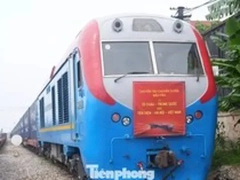 Mở tuyến tàu hàng chạy thẳng từ Tô Châu đến Việt Nam