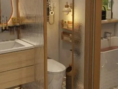 Quên phòng tắm kiểu cũ đi: Thiết kế 3 khu riêng biệt giúp không gian luôn khô ráo, rộng rãi và tiện nghi hơn