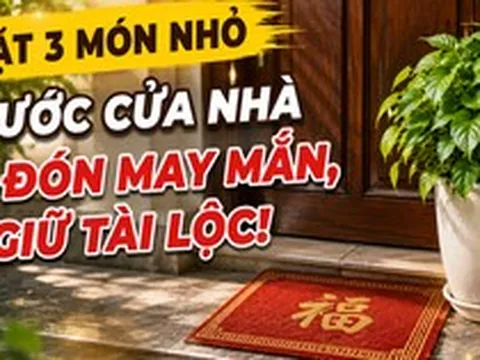 Người xưa dặn: Trước cửa nhà nên có 3 thứ này để đón may mắn, giữ tài lộc và tăng sinh khí cho cả gia đình
