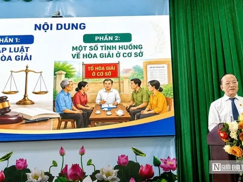 Luật gia: Hòa giải ở cơ sở giúp giải quyết mâu thuẫn ngay từ khi mới phát sinh