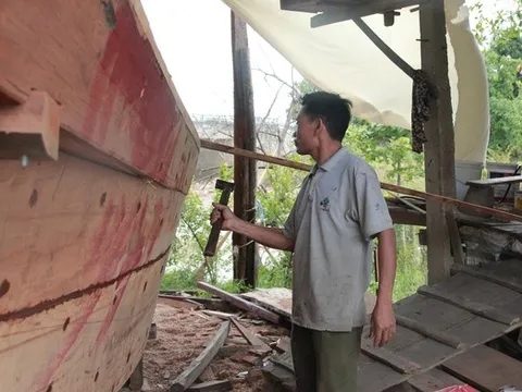 Đìu hiu làng đóng thuyền hơn 400 năm tuổi nức tiếng một thời ở Hà Tĩnh