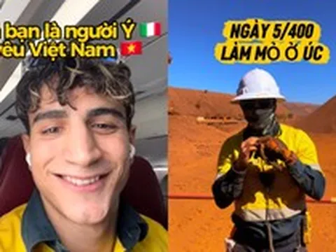 “Khách Tây” đi làm thợ mỏ 12 tiếng/ ngày giữa sa mạc, đặt mục tiêu kiếm 4 tỷ để sang Việt Nam sống