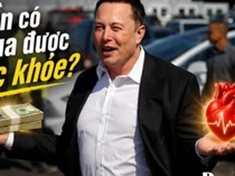 Cách "nướng tiền" chẳng giống ai của tỷ phú giàu nhất thế giới Elon Musk khiến nhiều người trăn trở: Tiền có mua được sức khỏe không?