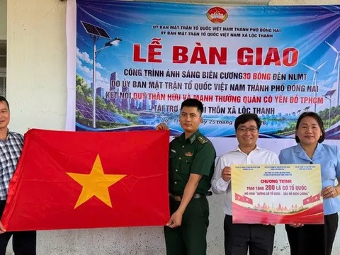 Trao ánh sáng biên cương, lan tỏa nghĩa tình hướng về vùng biên giới Tổ quốc thiêng liêng