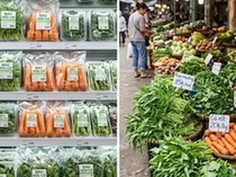 Nên mua rau hữu cơ hay rau thông thường?
