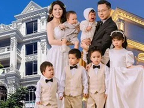 10 năm sinh 6 đứa con, nhà thuê 5 người giúp việc: Nhan sắc và cách người mẹ kiếm tiền gây chú ý