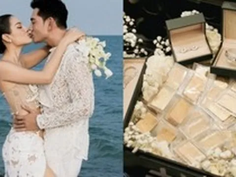 Nam diễn viên Vbiz lấy mẹ đơn thân có 1 con riêng, mang 88 cây vàng kèm 2 tỷ kim cương tới hỏi cưới