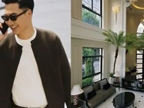Nam thần hot nhất VTV dọn về tổ ấm mới hàng chục tỷ: Biệt thự 5 tầng 3 mặt tiền, sang trọng như khách sạn 5 sao