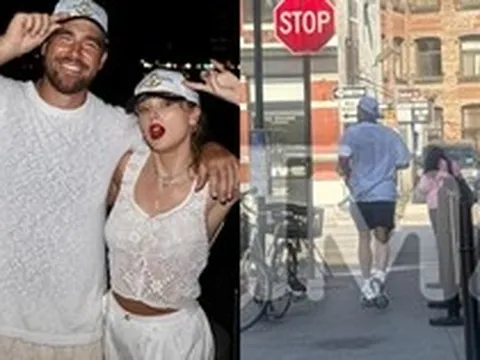 Taylor Swift và "chồng nghèo" mỗi người 1 nơi trước thềm đám cưới thế kỷ: Nhà trai vừa đơn độc lộ diện ở New York, còn nhà gái ở đâu?