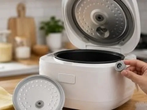 Bộ phận bẩn nhất của nồi cơm điện, nhiều người chưa từng vệ sinh