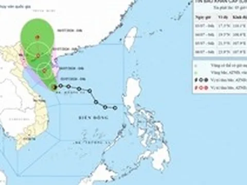 Tin mới nhất về cơn bão số 1: Những tỉnh, thành nào sẽ có mưa to đến rất to?