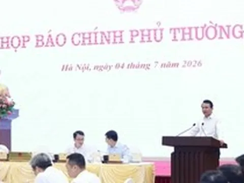 Họp báo Chính phủ thường kỳ tháng 6: KTXH duy trì đà tăng trưởng tích cực trên hầu hết các lĩnh vực
