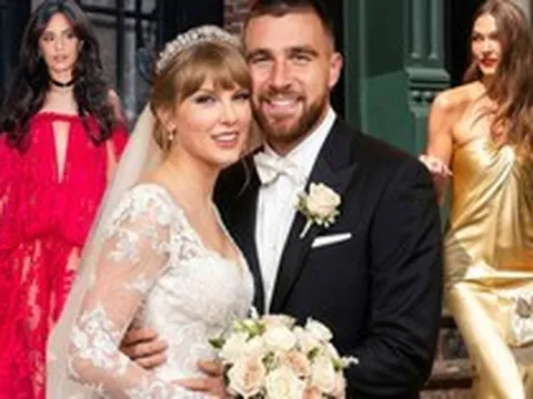 Siêu đám cưới của Taylor Swift kết thúc: Dàn khách mời ra về, 1 CEO kinh ngạc trước nụ hôn như bay lên khỏi mặt đất của cô dâu - chú rể