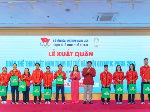 Nestlé MILO đồng hành cùng Đoàn thể thao Việt Nam tham dự Thế vận hội mùa hè 2024