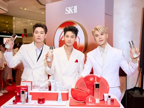 Dàn sao nam đình đám hội ngộ tại cửa hàng pop-up thương hiệu mỹ phẩm cao cấp hàng đầu Nhật Bản SK-II