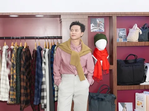 Duy Khánh, Bùi Công Nam khám phá BST Thu Đông của Uniqlo