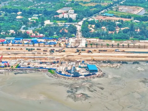 “San lấp biển Cần Giờ bằng công nghệ tái sinh đặc biệt bền vững và bảo vệ môi trường”