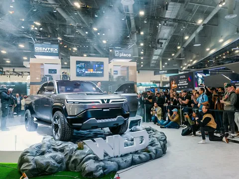 VinFast giới thiệi mẫu xe ý tưởng dòng bán tải điện - VF Wild