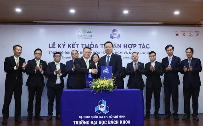 NovaGroup mở rộng hợp tác với Đại học Bách khoa TP.HCM, trao học bổng và tạo cơ hội thực tập cho sinh viên